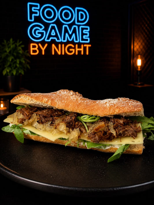 Pulled Beef baguette